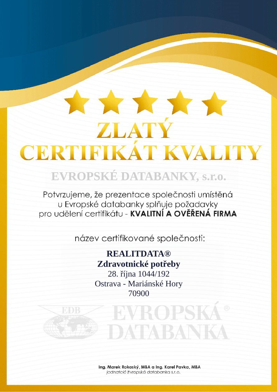 Certifikát edb